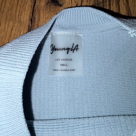 YoungLA Ribbed Crop Top - Picture 3 of 3
